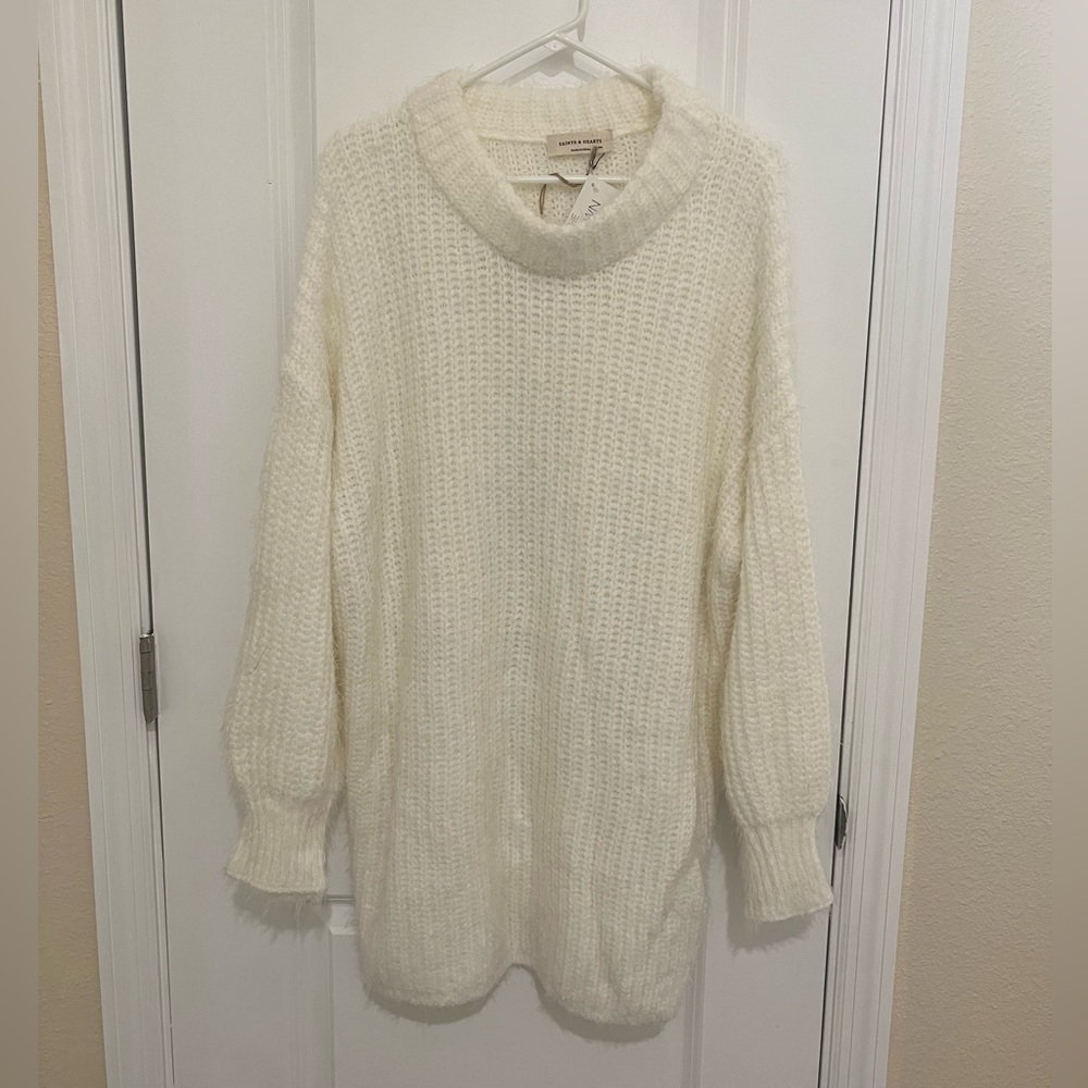 All the Feels Turtleneck Sweater Dress
